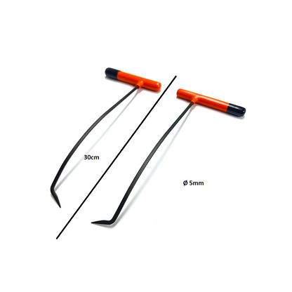 2 Pieces Karain Set Curve Sticks - PDR Tools- 30 cm  /5 mm